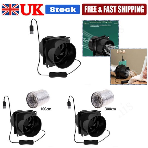 Portable fume extractor fan - portable,