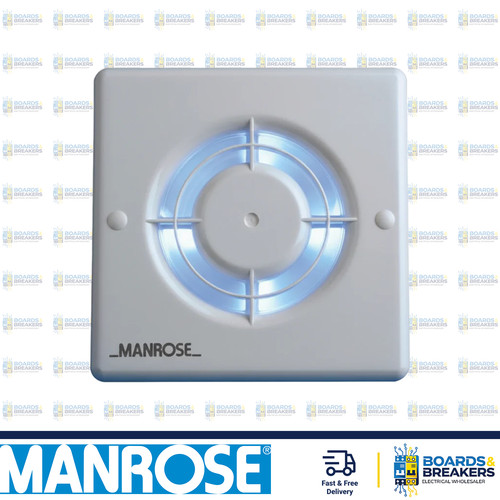 Manrose xf100t 100mm inch - 100mm,