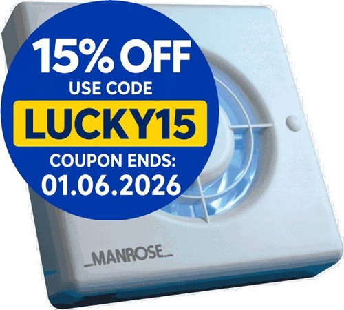 Manrose 100mm standard - manrose,