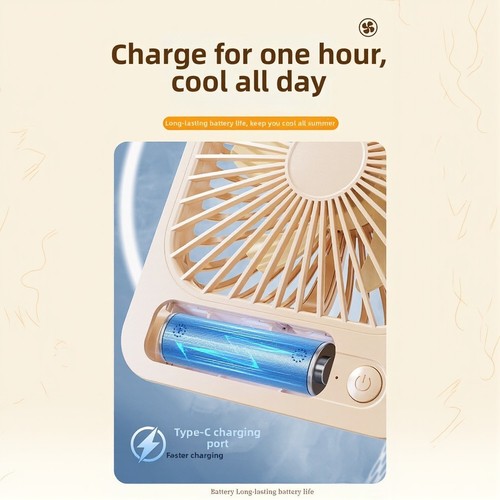 Compact magnetic desktop fan - desktop,