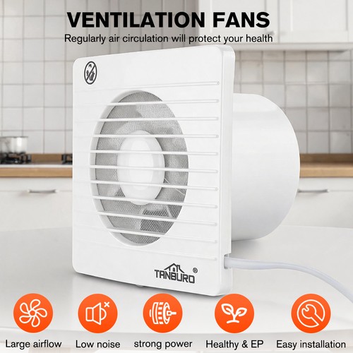 New silent bathroom - new, extractor