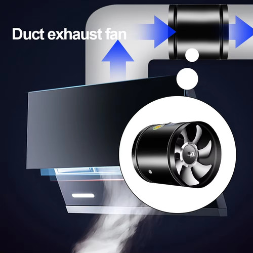 Metal duct fan - duct,