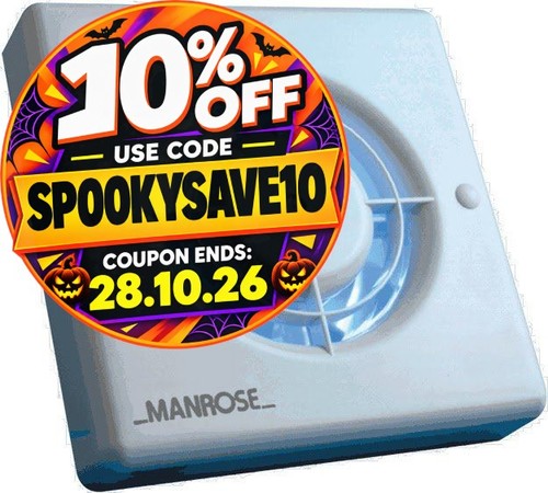 Manrose 100mm standard - manrose,